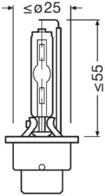 D2S Osram Xenarc Cool Blue Boost - Image 3