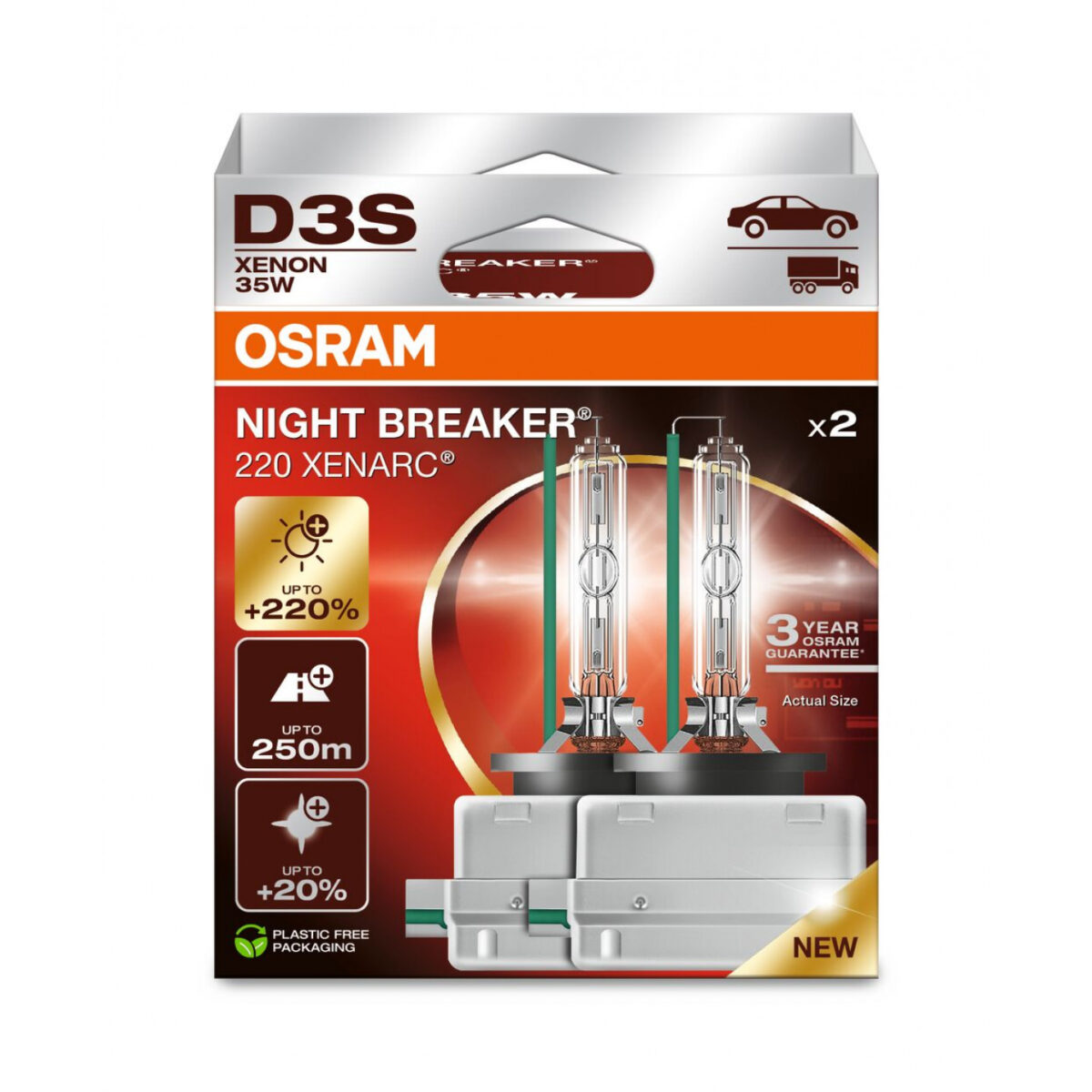 D3S Osram Xenarc Night Breaker Laser +220% - Image 1