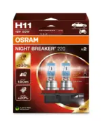 H11 Osram Night Breaker 220 12V/55W - 2PCS (64211NB200-2HB)