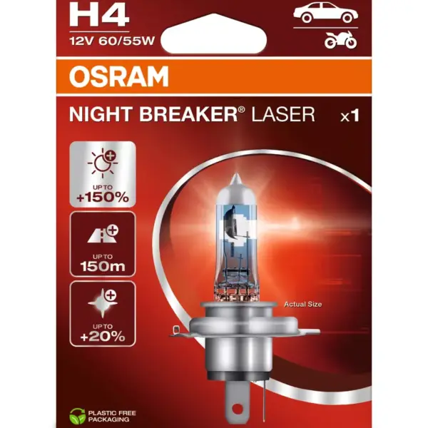 H4 Osram Night Breaker Laser