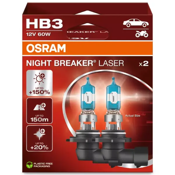 HB3 Osram Night Breaker Laser