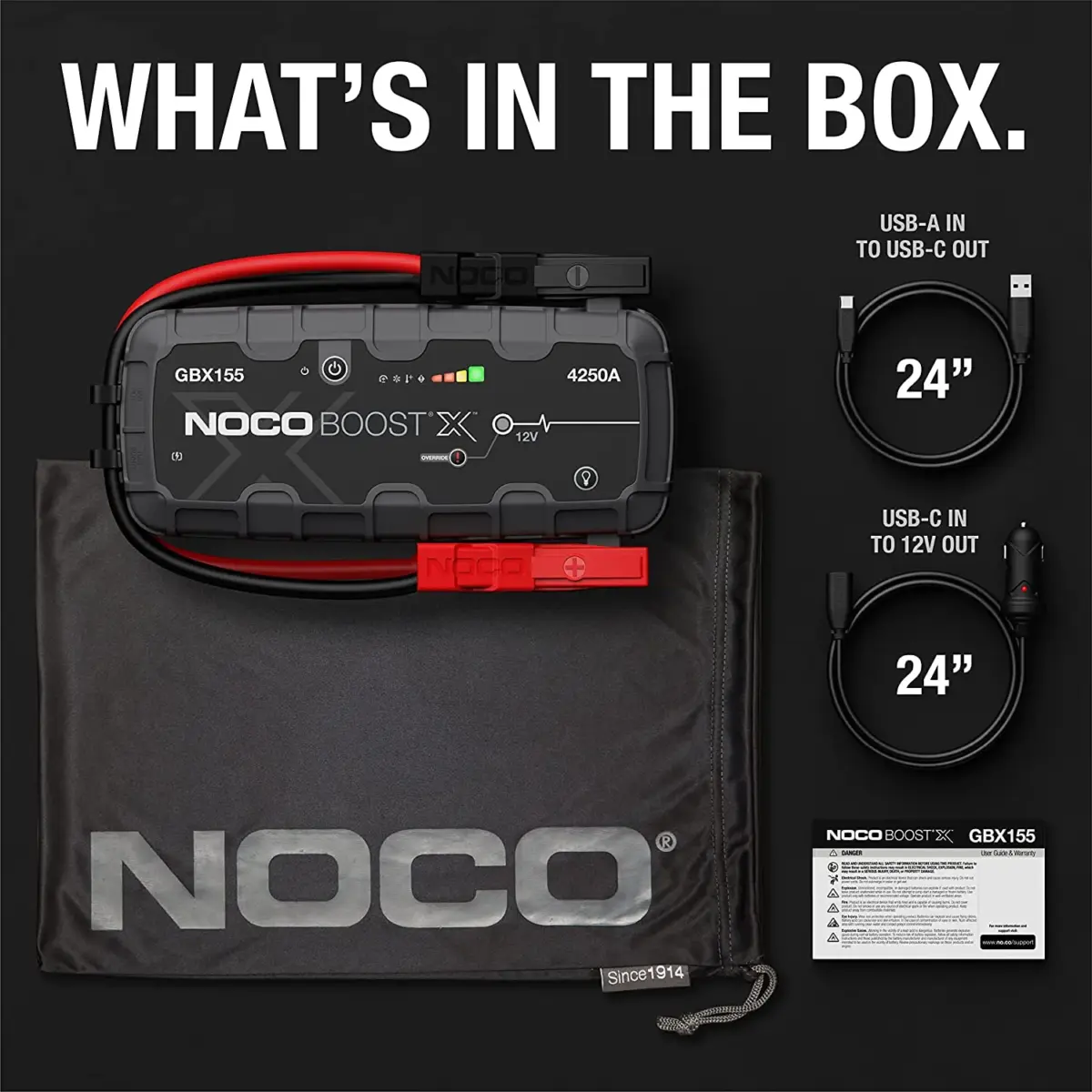 Noco GBX155 Jump Starter / Booster - Image 2