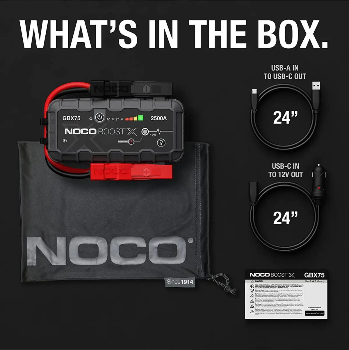 Noco GBX75 Jump Starter / Booster - Image 2